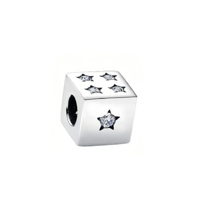 Exquisite 925 Silver Bead Pendant for DIY European Bracelets with Bow Rose Boy and Girl Charms P2238