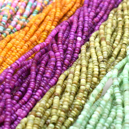 Natural Freshwater Mother of Pearl Shell Beads for DIY Jewelry Making