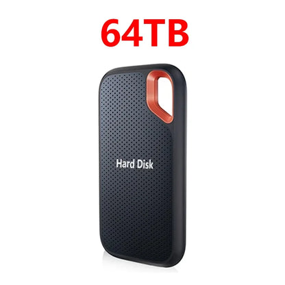 Portable High Speed SSD 128TB External Drive For Mac
