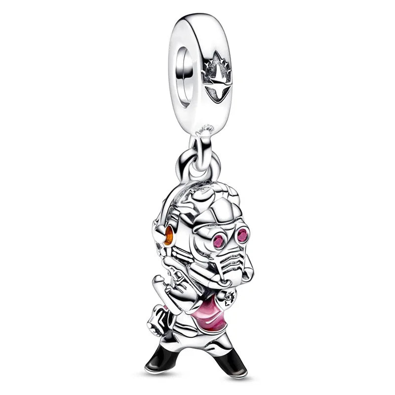 Disney Mickey and Minnie Ice and Snow Princess Charm Pendant for DIY Jewelry DL-021