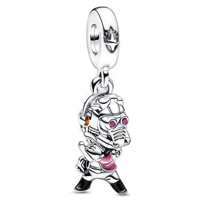 Disney Mickey and Minnie Ice and Snow Princess Charm Pendant for DIY Jewelry DL-021