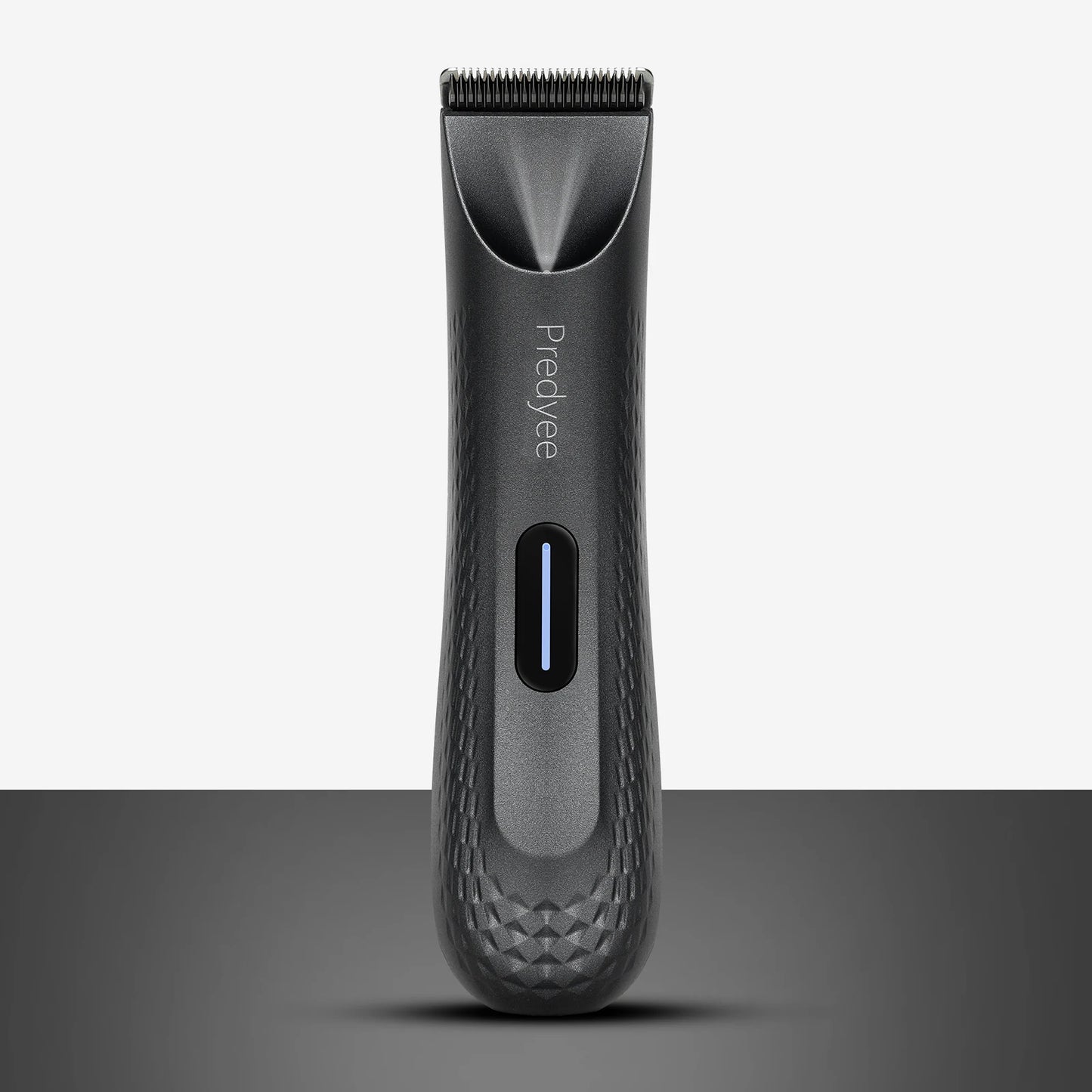 Electric Groin Hair Trimmer for Men with Replaceable Blade black