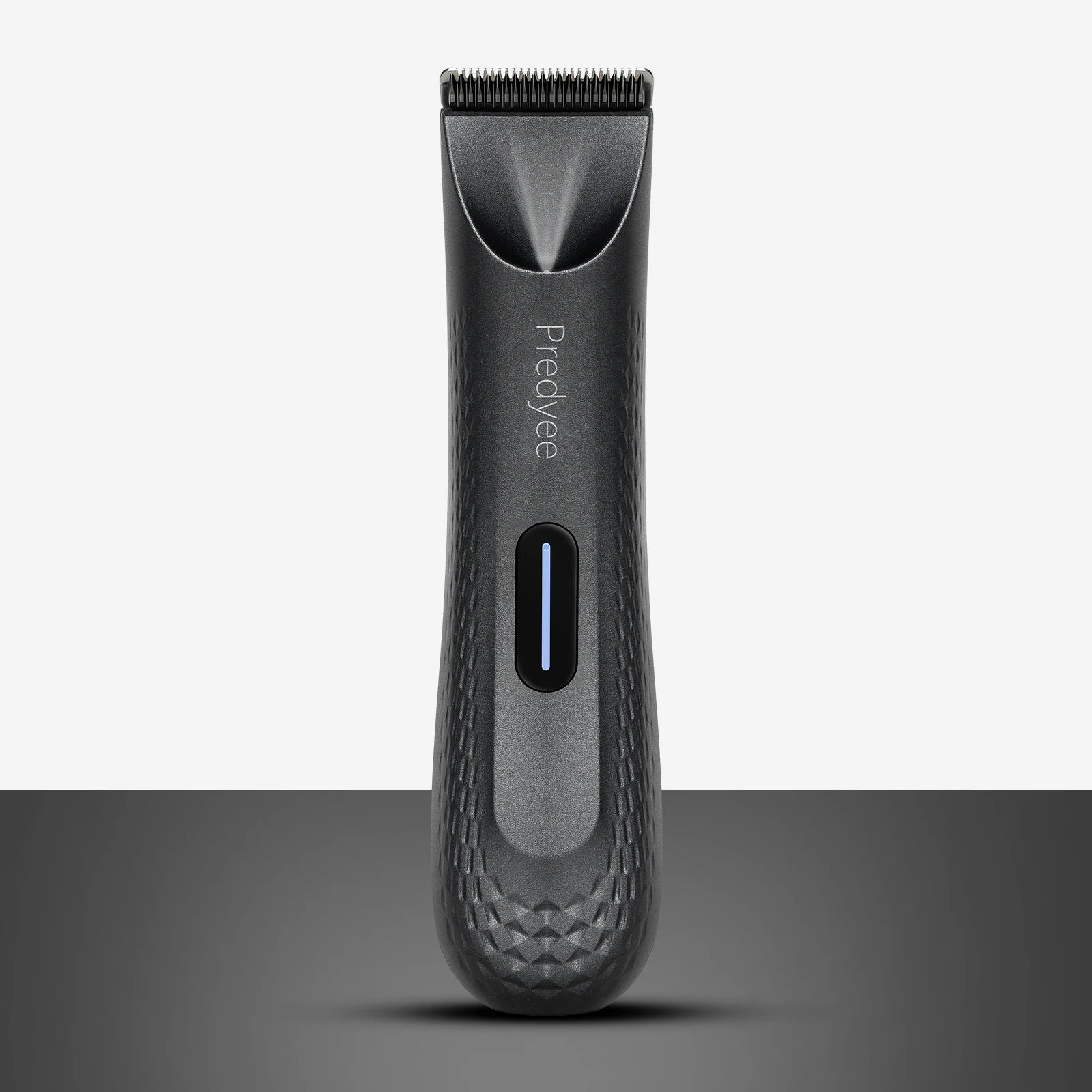 Electric Groin Hair Trimmer for Men with Replaceable Blade black