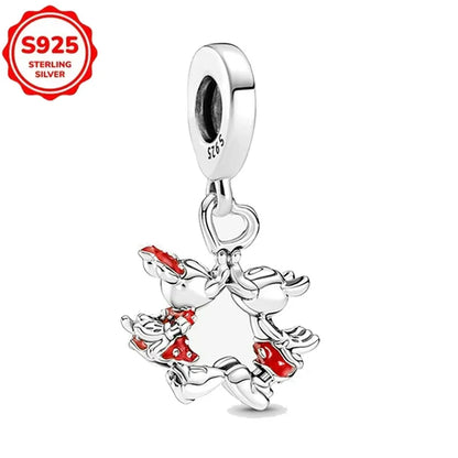 Disney 925 Sterling Silver Pixar Character Bead Charm
