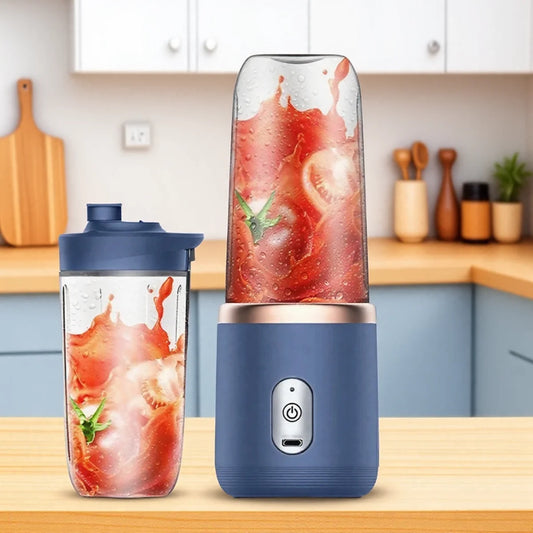 Compact 400ml Dual Cup USB Juice Blender Gadget
