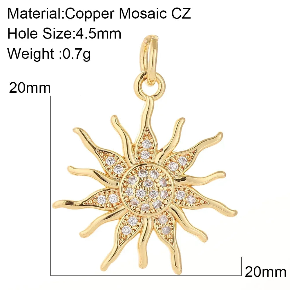 Elegant Blue Eye Heart Necklace Set for Women with Golden Star and Bee Charms on Stainless Steel Chain