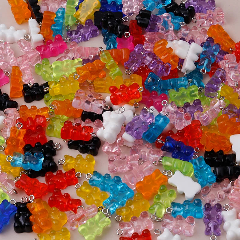 Charming 3D Resin Ice Cream Pendants for DIY Jewelry Creations