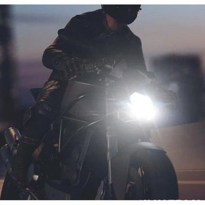36W 1600LM 6000K H4 P15D BA20D Motorcycle LED Headlight