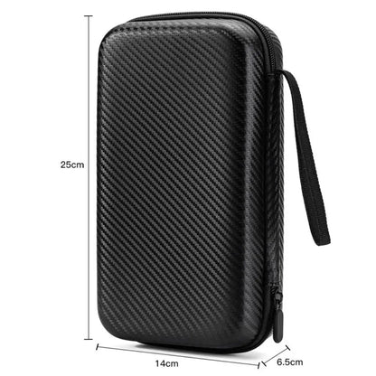 Portable EVA Phone Charger Zipper Bag Storage Case Pouch 25 x14 x6.5