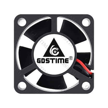 2 Pcs Gdstime DC 24V Fan 30MMx10MM Dual Ball Bearing Cooling Fan