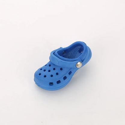 3D Mini Shoe Shape PVC Charms for Women Beach Bags and Sandals Fun DIY Decorations