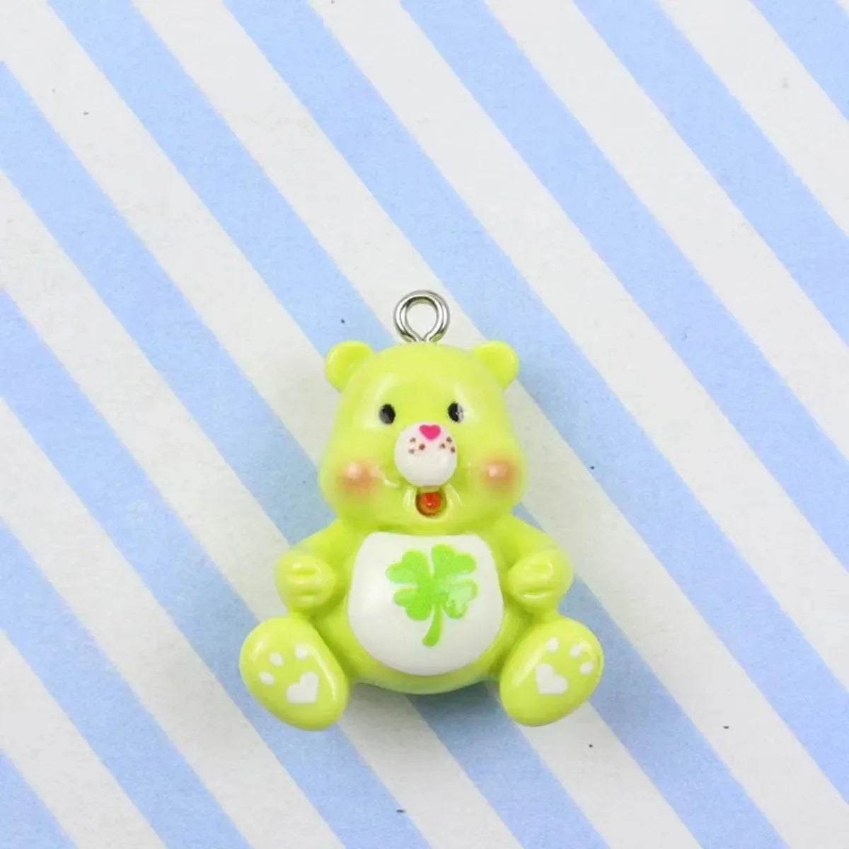 3D Resin Bear Cartoon Charms Set for DIY Jewelry Crafting