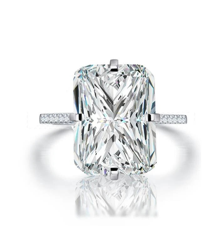 Promise Marquise Cut 3ct Simulated Diamond Engagement Ring in 925 Sterling Silver for Women Perfect Christmas Gift