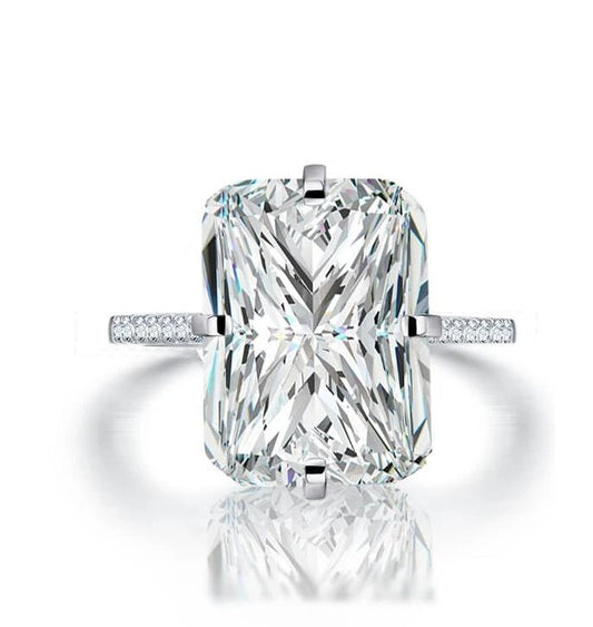Promise Marquise Cut 3ct Simulated Diamond Engagement Ring in 925 Sterling Silver for Women Perfect Christmas Gift