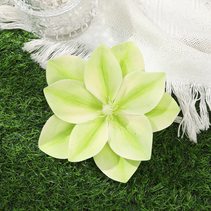 Awaytr Hawaiian Flower Hair Clip for Women and Girls - Romantic Bohemian Floral Side Bangs Accessory