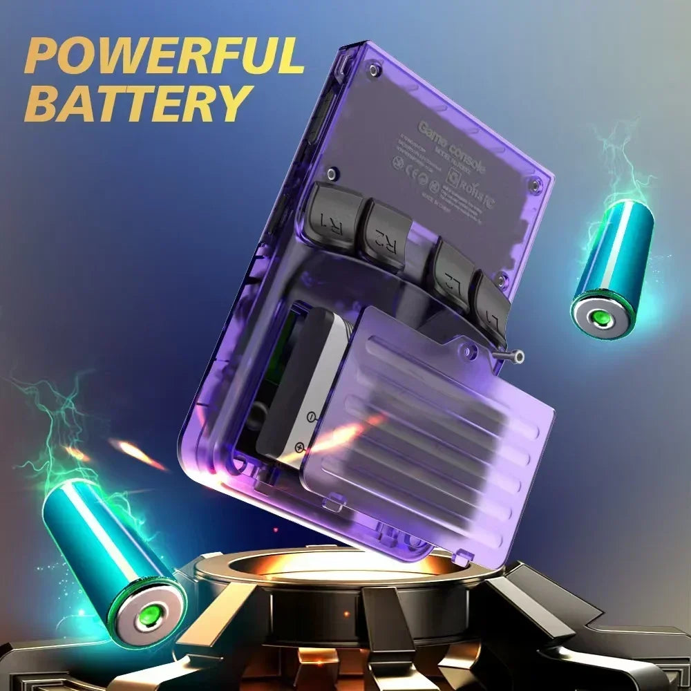 BOYHOM R36XX 3.5 Inch IPS Portable Handheld Game Console Linux Built In WiFi Retro 15000 Plus Games Type C Rechargeable Birthday Gift