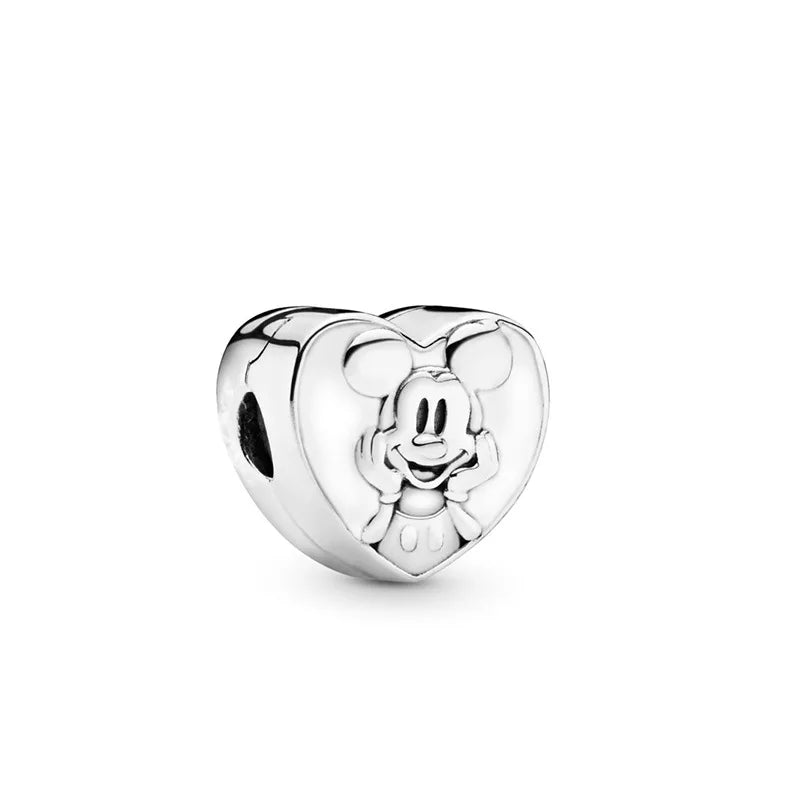 2025 Hot Selling 925 Silver Red Bow Rabbit Pendant Girl Beads for European Original Bracelet DIY Exquisite Jewelry