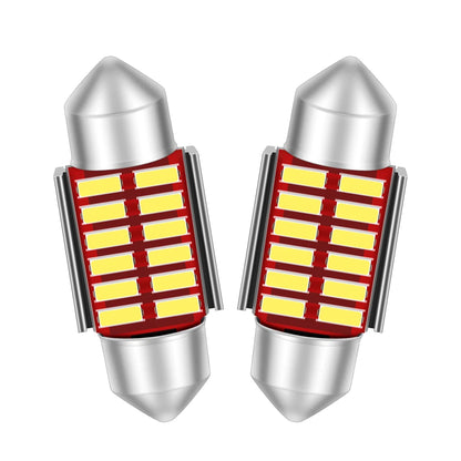 Versatile Car LED Festoon Interior Light Bulbs for Dome Map Door Courtesy License Plate Lights