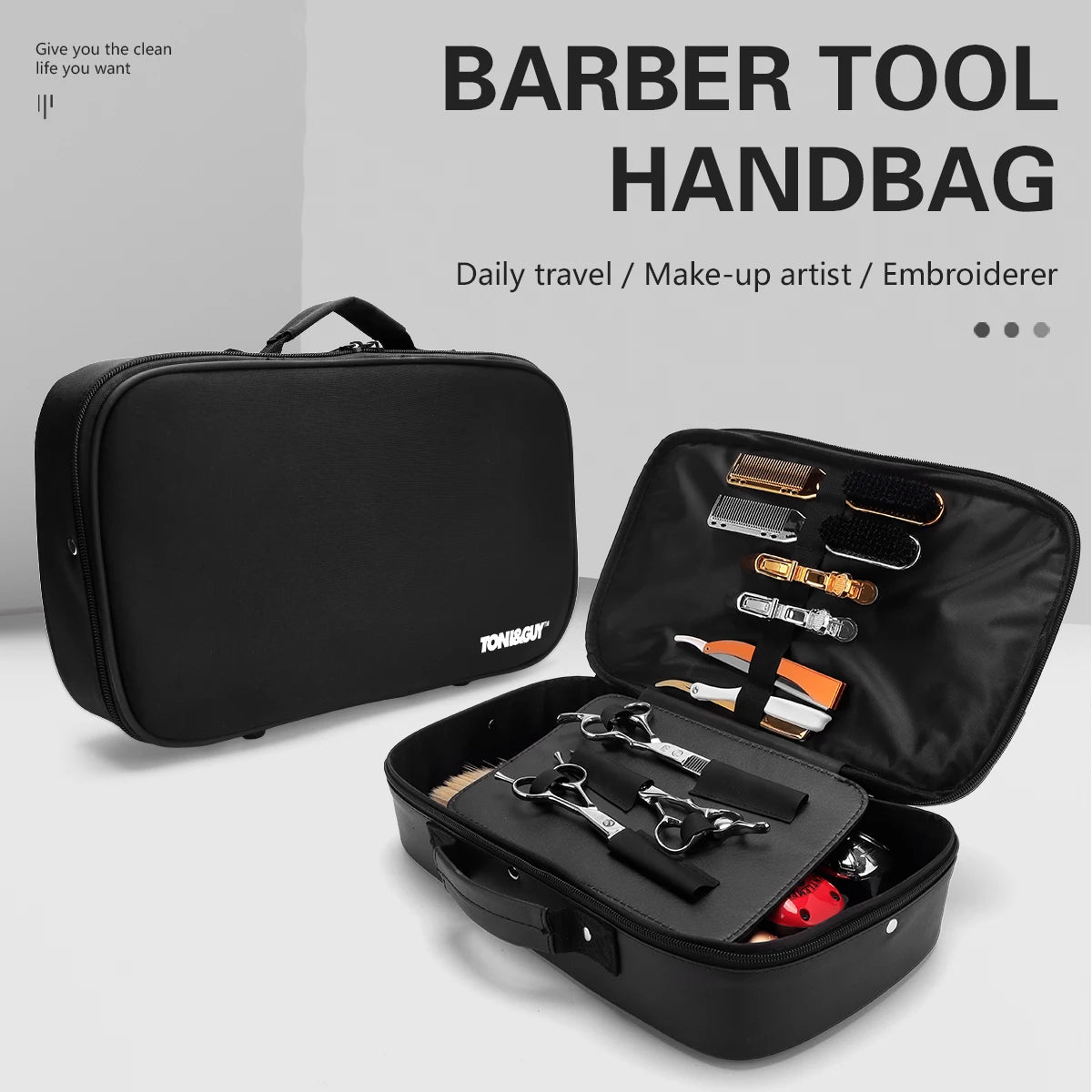 Canvas Beauty Tool Storage Bag - Portable & User-Friendly, Top-Rated Favorite