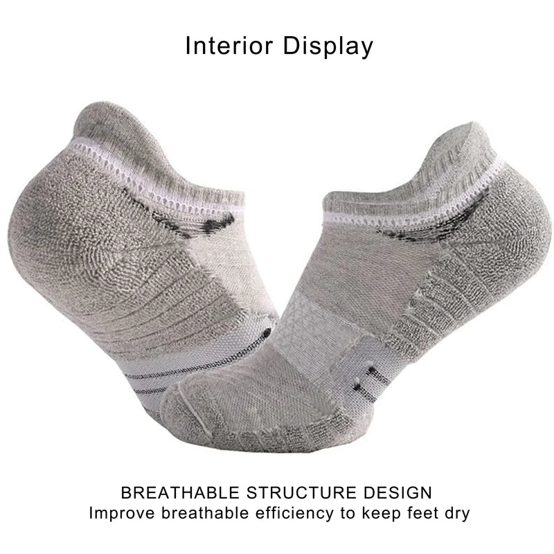 Towel Bottom Cotton Hiking Socks Breathable Deodorizing