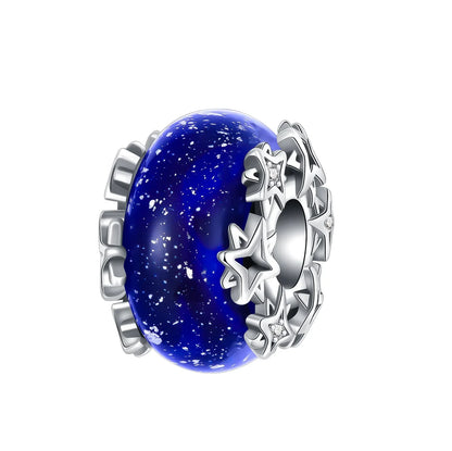 Sterling Silver Astronaut Planet Charms for Bracelets and Earrings SCR6087