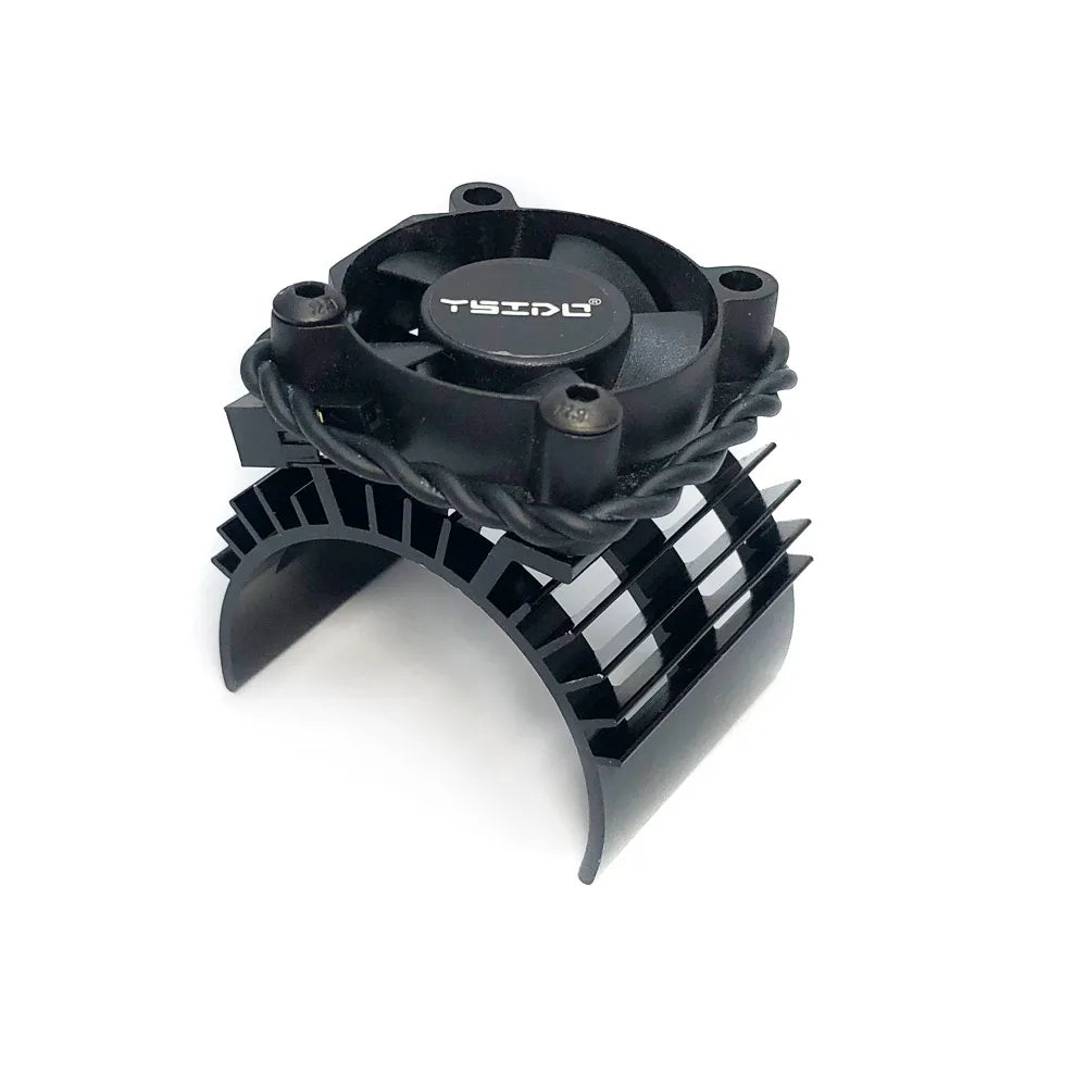 YSIDO RC Electric Car Brushless Motor Cooling Fan Parts 6108 black