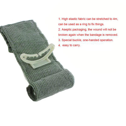 Essential Medical Trauma Kit Bandage for Outdoor Adventures