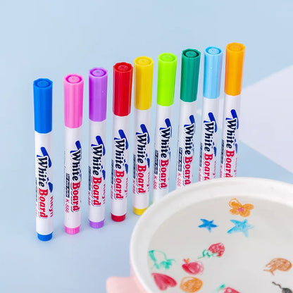 Water Floating Magical Ink Pens Set for Kids Colorful Painting and Graffiti Drawing Toys