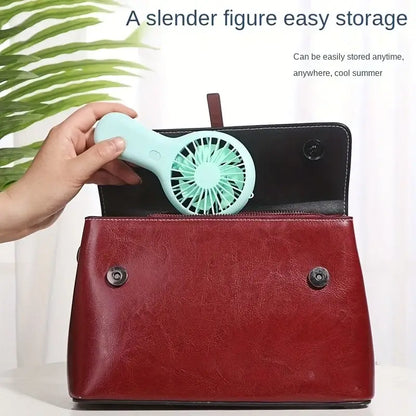800mAh Mini Portable Pocket Handheld Fan USB Rechargeable