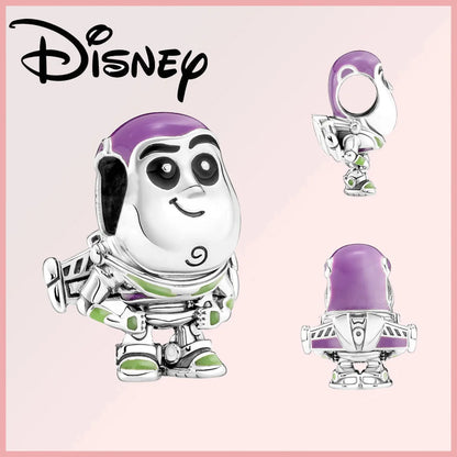 Disney 925 Sterling Silver Stitch Minnie Winnie Dangle