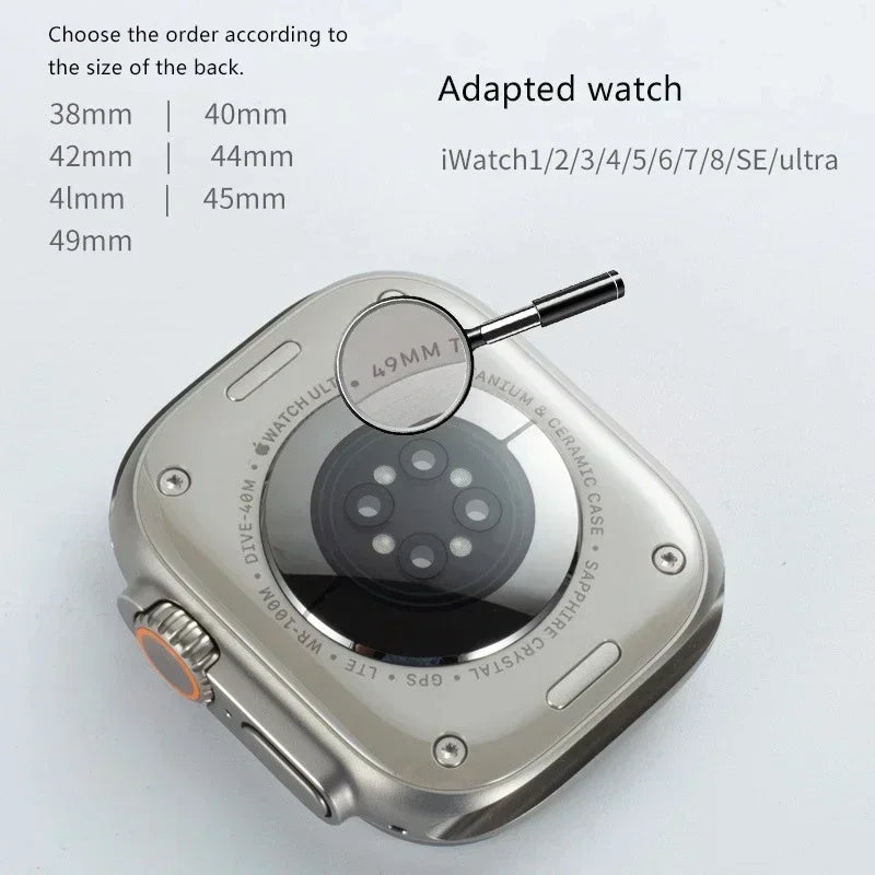 Liquid Silicone Magnetic Bands For Apple Watch Ultra 2