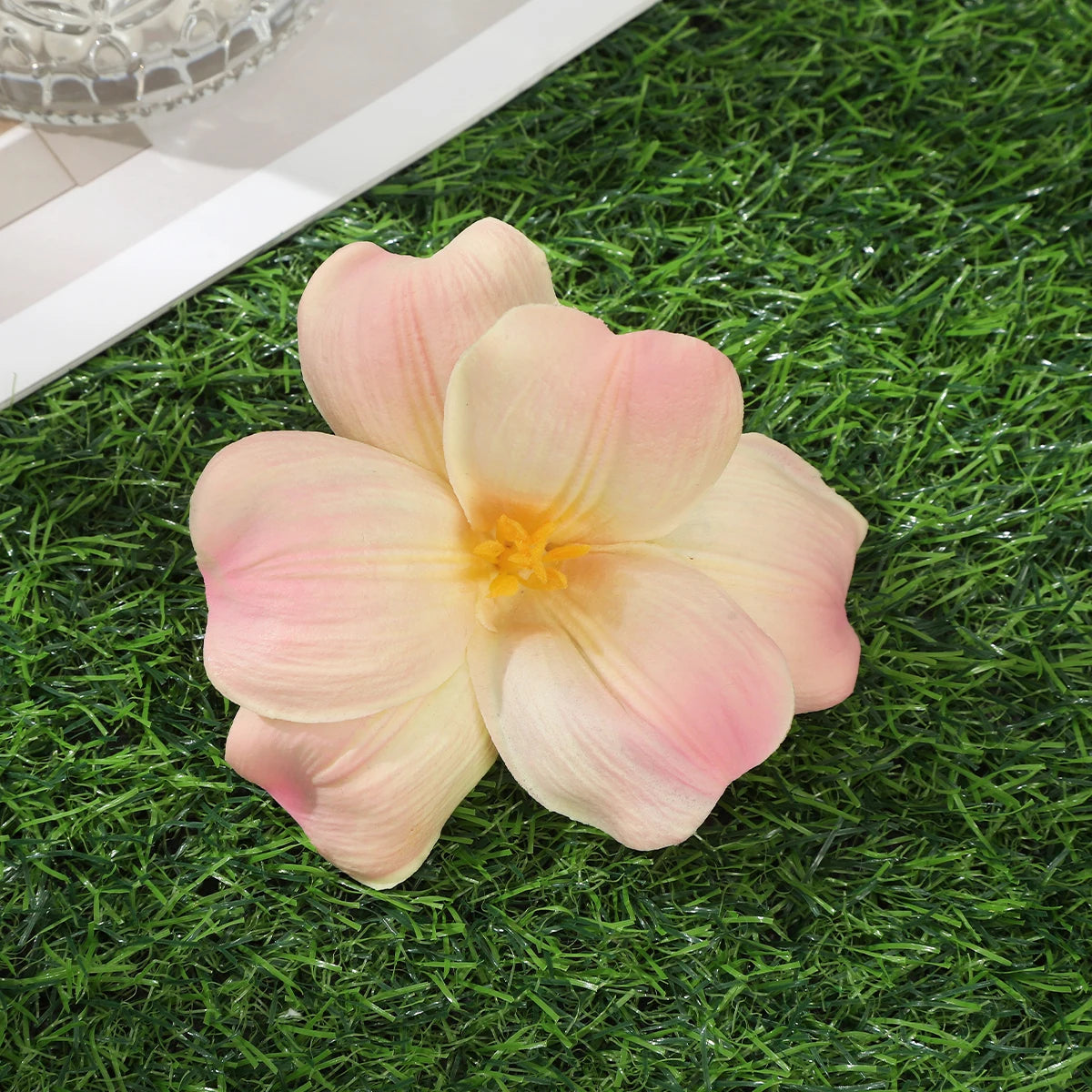 Awaytr Hawaiian Flower Hair Clip for Women and Girls - Romantic Bohemian Floral Side Bangs Accessory