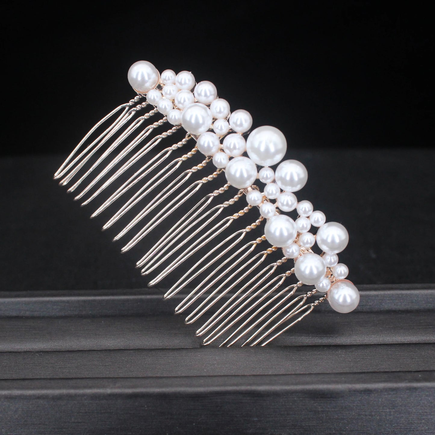 Butterfly Hair Combs - Gold Metal Hairpins for Women - Elegant Bride Accessories Comb Gold