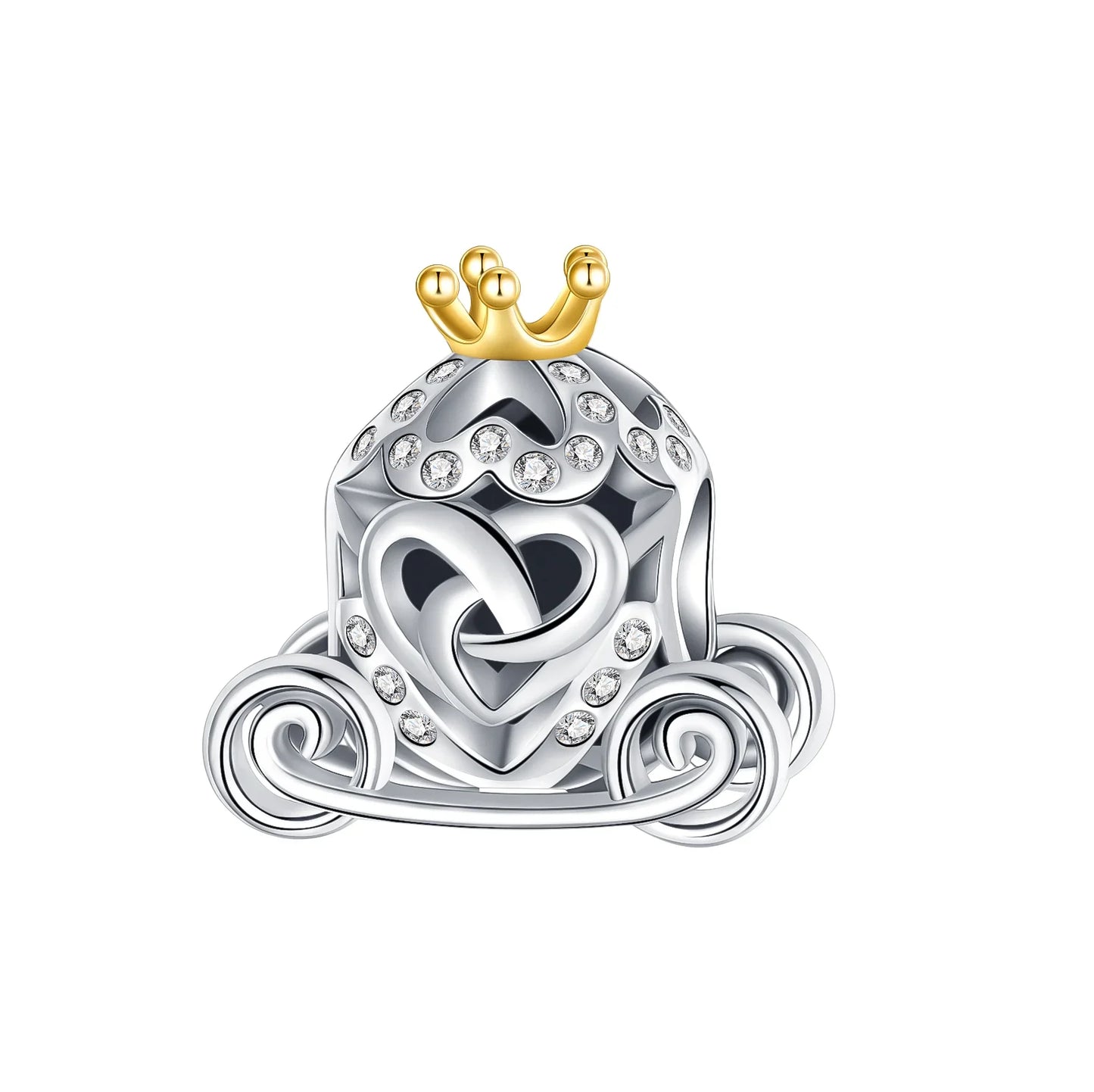 925 Sterling Silver Halloween Charms Pumpkin Ghost Witch Hat Pendant Beads for DIY Bracelet Necklace