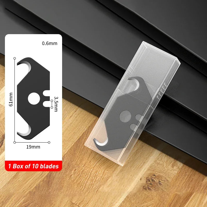 10pcs Top-Rated Heavy Duty T-shaped Carpet & Wallpaper Cutting Blades