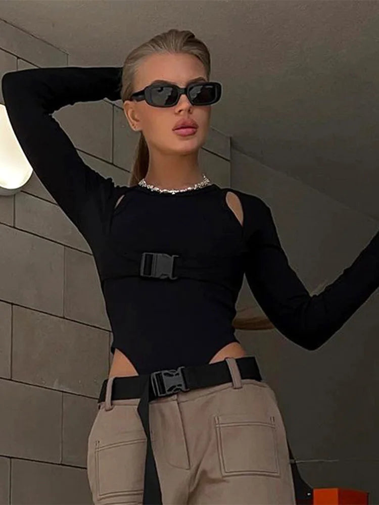 Autumn 2025 Womens Slim Bodysuit Casual Chic Essential