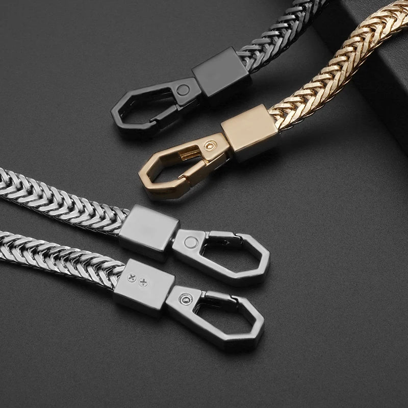Unisex Foxtail Waist Chain Punk Rock Metal Wallet Belt for Fashionable Jeans Accessories