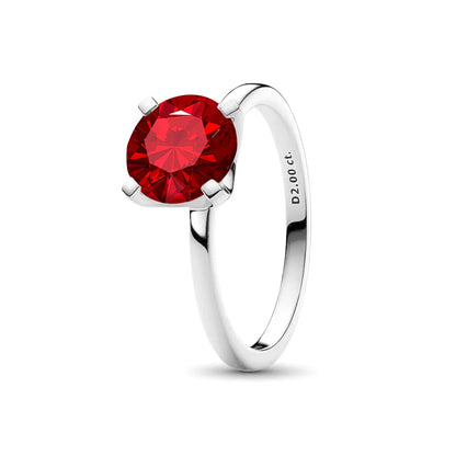 925 Silver Heart Charm Rings for Bracelets with Zircon Stones - Classic 2024 Design P2390