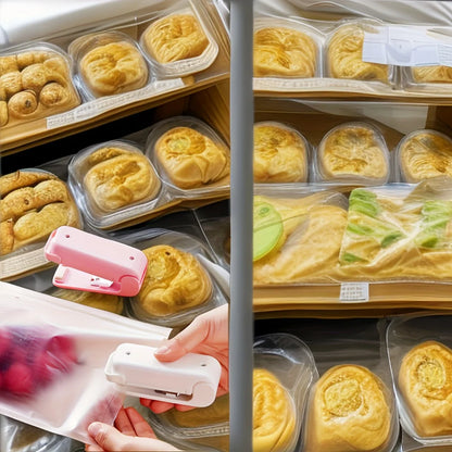 Mini Sealing Machine: Portable Plastic Snacks Sealer Artifact