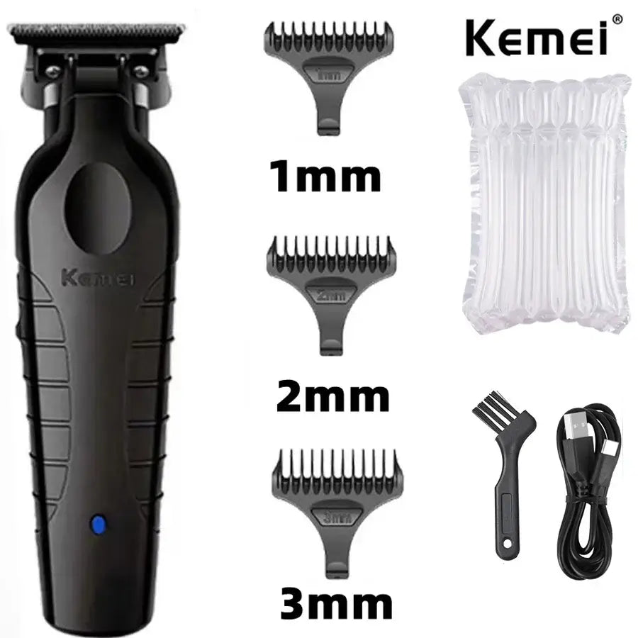 Kemei 2299 Barber Cordless Hair Trimmer 0mm Detailer Machine KM-2299 CHINA