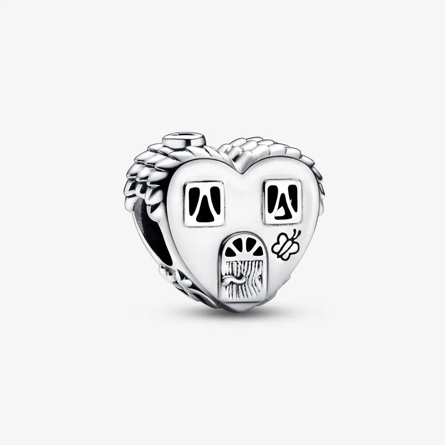 Romantic Heart Bead Pendant Set for Charm Bracelets and Necklaces Thanksgiving Jewelry Gift for Women BD02