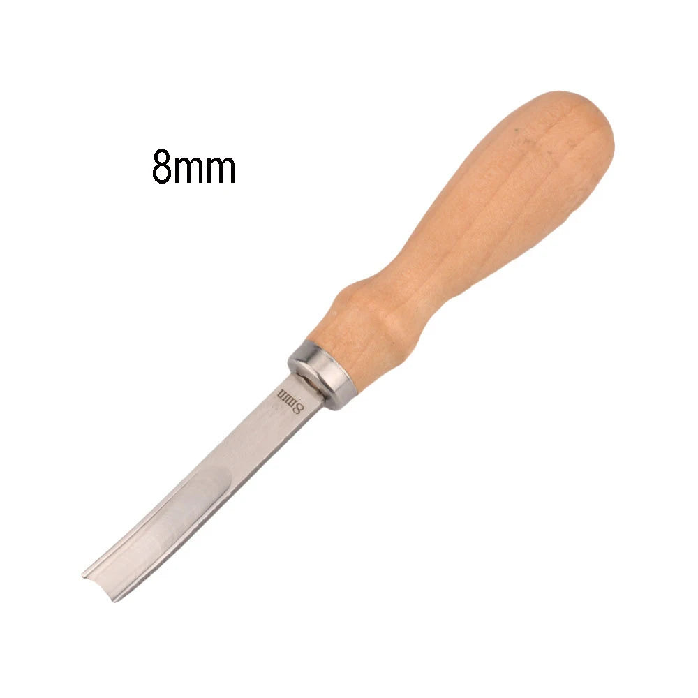 LeatherCraft Pro Edge Beveler - Precision Knife for Perfect Leather Edges 8mm