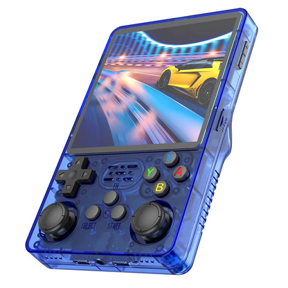 BOYHOM R36S Plus Retro Handheld Game Console Linux 64 Bit RK3326 4 Inch IPS Screen Portable Pocket Video Player 64GB