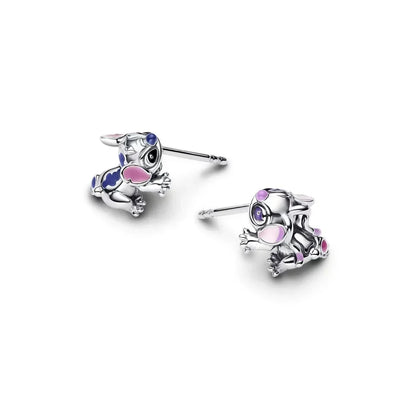 925 Sterling Silver Mermaid Angel Crown Charm Set with Zircon Beads Ring Earrings and Bracelet Jewelry Collection 2025