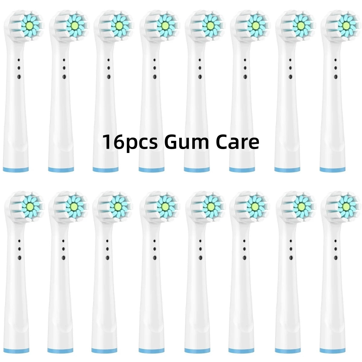 16/20PCS Brush Head Nozzles for Oral B Electric Toothbrush 16 Gum Care