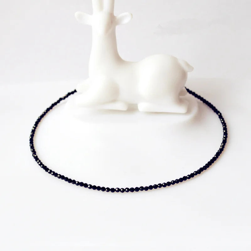 Elegant Black Beads Choker Necklace for Women - Top-Rated Party Jewelry by Fashion Brand