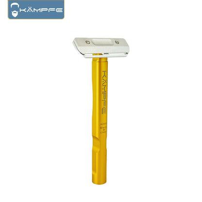 KAMPFE Aluminum Single Blade Safety Razor Men’s Manual Shaver Gift for Father Hair Salon Tool