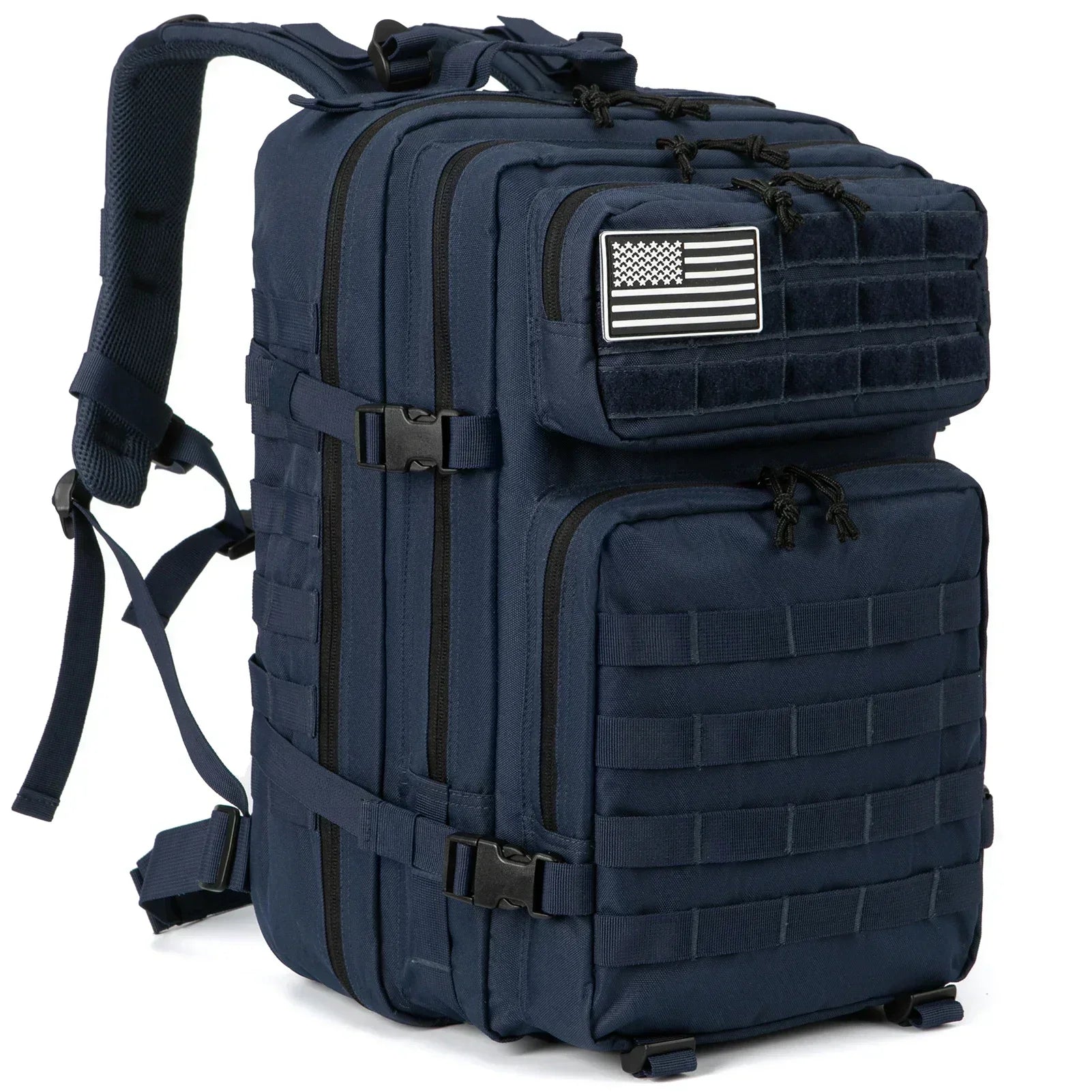 45L Large Capacity Tactical Backpacks for Men and Women Blue