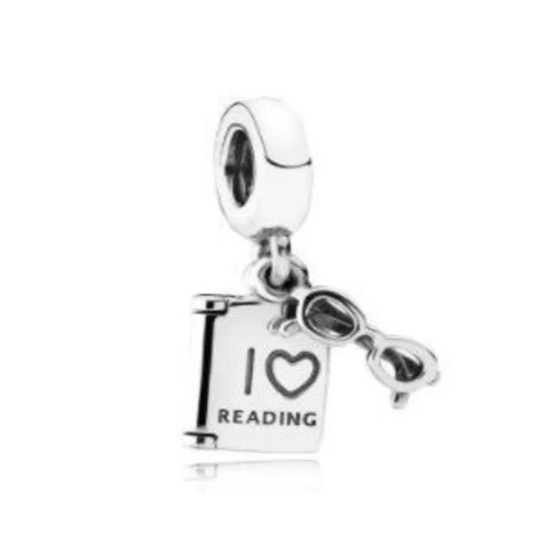 Sunflower Evil Eye Charm 925 Silver Plated Bead for DIY Bracelets Women's Jewelry B2035