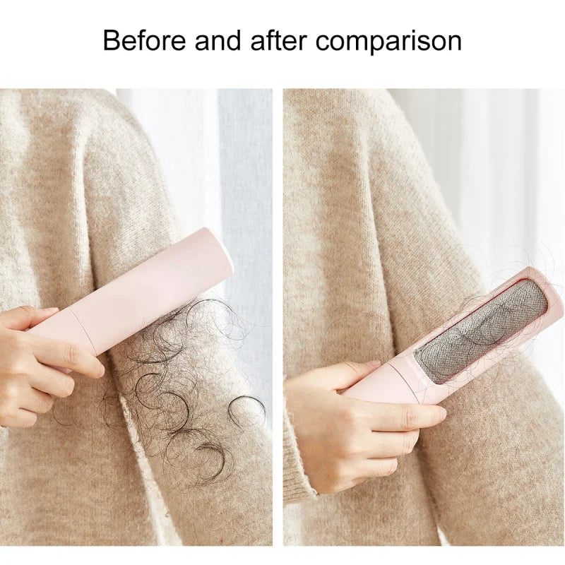 2-1 Reusable Pet Hair Remover Brush Portable Lint Roller